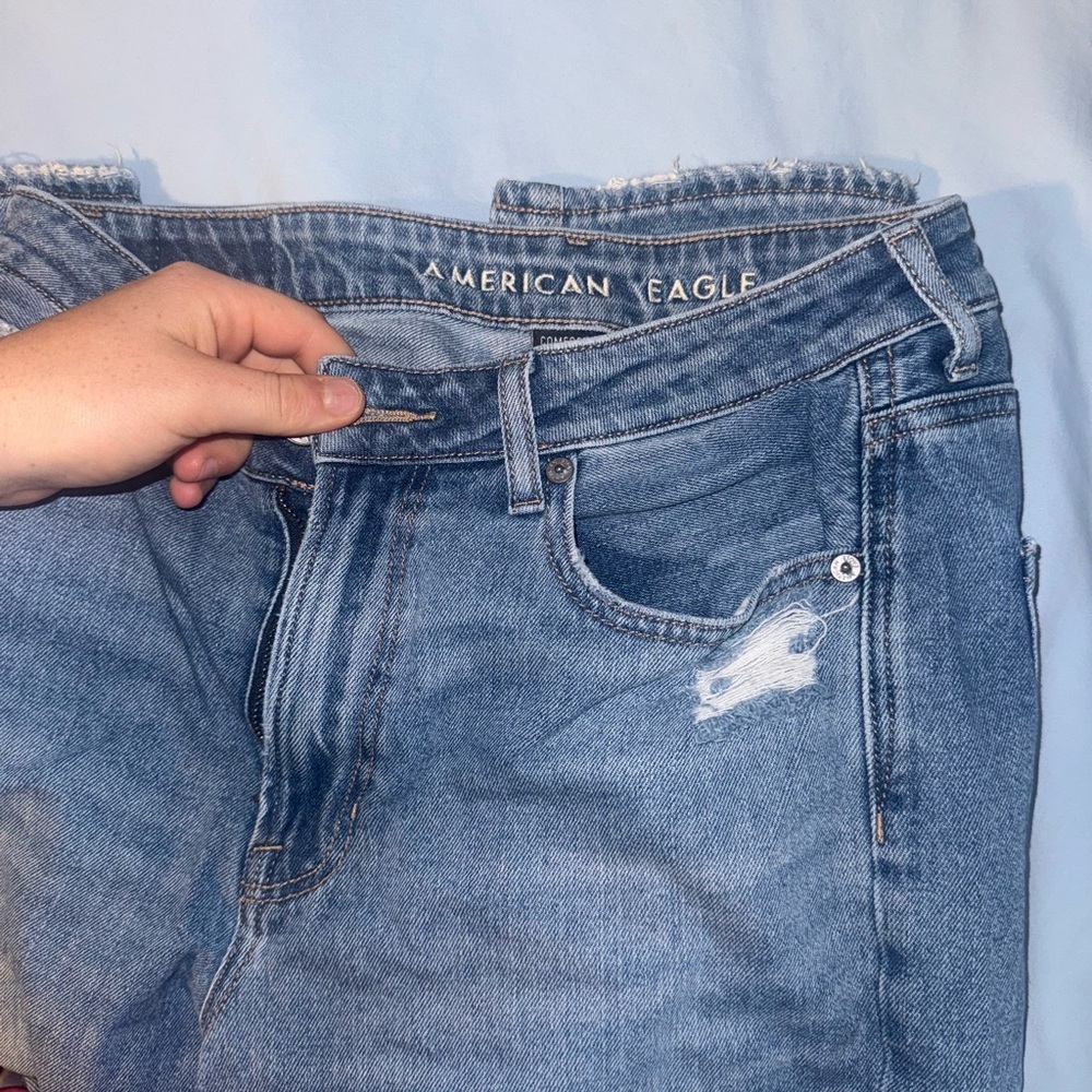 American Eagle Outfitters Light Blue High Rise Jeans